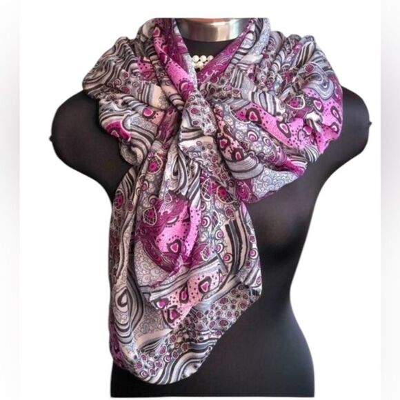 Accents By Lavello Convertible Scarf to Wear Vest - Picture 1 of 6